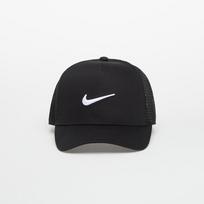Nike Rise Structured Trucker Cap Black/ Black/ White - Dydis S/M (II1314-010 Kitos kepurės)
