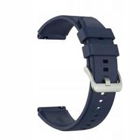 „BestAccessories" silikoninis dirželis laikrodžiui 20mm, tamsiai mėlynas