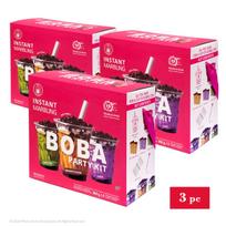 3 vnt burbulinės arbatos vakarėlių komplektai 18 asmenims - Boba Party Kit, O's Bubble, 18x60g
