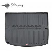 Guminis bagažinės kilimėlis AUDI A4 B9 2015-,  (sedanas) black /6030021