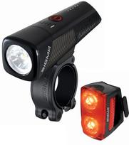Šviesos rinkinys Sigma - Buster 800 USB + Buster RL 150 Flash USB - Laisvalaikio dviračius - Raudona