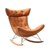 Prabangi odinė kėdė su ergonomišku dizainu