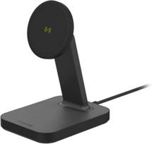 Belaidis įkroviklis Mophie 15W, suderinamas su MagSafe Snap+ juodas