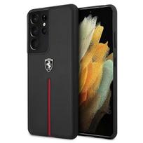 Ferrari FEOSIHCS21LBK S21 Ultra G998 juodas\/juodas kietasis dėklas Off Track odinis nailono juosta