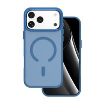 Frozen Mag dėklas for iPhone 17 Pro Max 6,9" tamsiai mėlynas open ring
