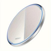Belaidis 15W įkroviklis iPhone Samsung, Baltas
