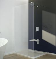 Besco Kabina walk-in 120x195cm przejrzyste (AV-120-195-C)