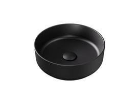 Praustuvas Besco Clea Cera-Line, 34.6 x 11.4, Matt Black