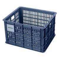 Plastikinis krepšys Basil Crate - mėlynas - 34x40x25 cm