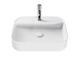 Praustuvas Besco Assos Cera-Line, 50 x 40 x 11 cm, White