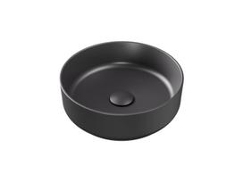 Praustuvas Besco Clea Cera-Line, 34.6 x 11.4, Matt Gun Metal