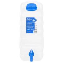 Vandens talpa su čiaupu, skaidri, 15l, plastikas