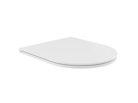 Lėtai nusileidžiantis klozeto dangtis Besco Aspen, White