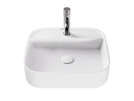 Praustuvas Besco Assos Cera-Line, 45 x 40 x 11 cm, White
