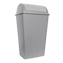 Domotti šiukšliadėžė Curly, 45 l, pilka