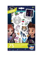 Rinkinys tatuiruotėms Buki France Glow In The Dark, įvairių spalvų