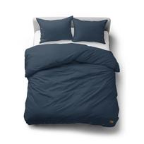 Patalynės užvalkalų komplektas Eco Line SJL-08, mėlyna "navy blue" sp., 70 x 80 cm, 200 x 220 cm, 3 d.