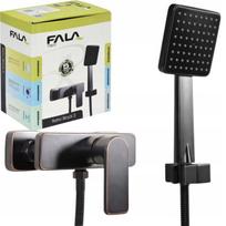 Dušo komplektas Fala Retro 75817, juoda sp.