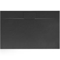 Dušo padėklas Rea Bazalt Long Black, 120 cm x 90 cm