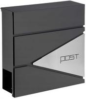 Pašto dėžutė Lean 26729, antracito sp., 10.5 cm x 37 cm x 37 cm