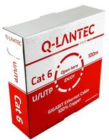 Q-LANTEC U/UTP cat.6A tinklo kabelis, vytos poros, LSOH