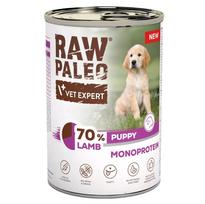 VETEXPERT Raw Paleo Ėriena šuniukas – drėgnas ėdalas šunims – 400g