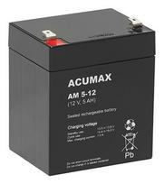 EMU BATTERY 12V 5AH VRLA/AM5-12T2 ACUMAX