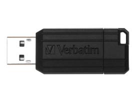 Verbatim USB Stick 64GB 2.0 Pin Stripe Black retail