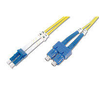 Digitus Low Loss Wavelength Limited Patch Cable LC - SC 5.00m Singlemode Duplex OS2