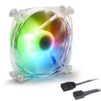 Sharkoon Fan 120*120*25 SHARK Disc         PWM RGB clear