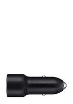 SAMSUNG Car charger with 2 USB ports and 2-in-1 data cable, Black, EP-L1100WB, 15W