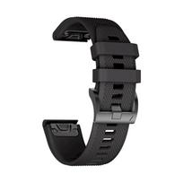 Tech-Protect Smooth watch strap for Garmin Fenix 3/5X/3HR/5X Plus/6X/6X Pro, black