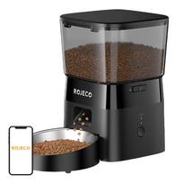 Rojeco 2L Automatic Pet Feeder, WiFi Version (Black)