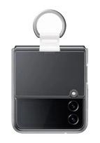SAMSUNG Clear Case with Ring, Transparent, for the Galaxy Z Flip4, EF-OF721CTEGWW