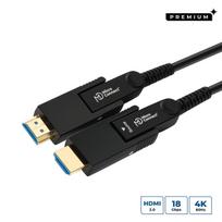 MicroConnect Premium Optic Fiber HDMI Type  D - HDMI Type D Cable with