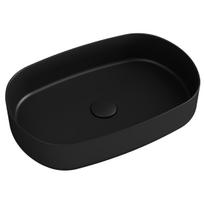 Pastatomas praustuvas Infinity Oval su dugno vožtuvu