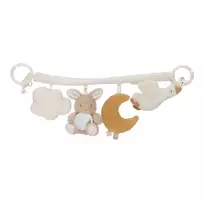 Little Dutch žaislinė grandinėlė vežimėliui Newborn Naturals GRS