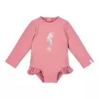 Little Dutch maudymosi kostiumėlis ilgomis rankovėmis Dreamy Pink 86/92