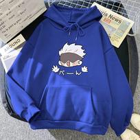 Anime Jujutsu Kaisen Print Autumn Men/Women Cotton Hoodie Casual Oversized Pullover Sweatshirt Fashion Tops Unisex Clothing S