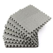 36 vnt. 15*15*1 cm Storas grindų kilimėlis Apsauginis EVA pagalvėlė Neslystantis putplasčio mankštos kilimėlis patalpoms tamsiai pilka spalva