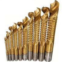 10 vnt. kobalto grąžtų rinkinys spiralinis sraigtas metrinis kombinuotas sriegiklis suktas grąžtų rinkinys daugiafunkcis metalui specialus sriegiklis grąžtas 10pcs/set