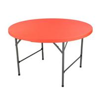 Elastinga apvali stalo užtiesalas, atsparus raukšlėms audinys, universali apsauga, vidaus, lauko, sodo, virtuvės, valgomojo stalo užtiesalas 120cm-152cm S oranžinė