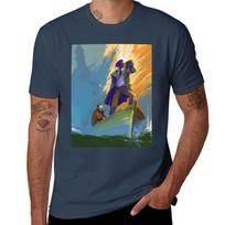 Disco Elysium Fanart Poster T-Shirt t shirt man casual cotton t shirt pack T-Shirt S