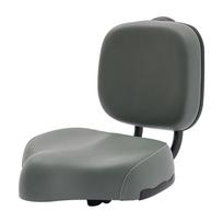 Brown Gray Dark Gray Tricycle Seat 9.05-13.77IN Adjustable Backrest Polyethylene Foam Iron Material Pre-drilled Holes Edges pilka spalva