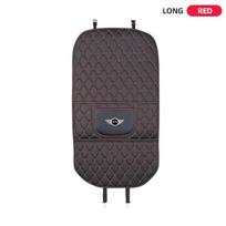 Automobilinės kėdutės atlošo apsauga nuo spyrių Automobilio interjero aksesuarai MINI Cooper JCW Countryman Clubman Cabrio Paceman Coupe Roadster raudona