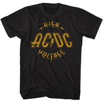 ACDC aukštos įtampos vyriški marškinėliai su užrašu „Unisex“ L