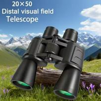 20x50 Galingi tolimojo nuotolio žiūronai Zoom HD Bak4 prizmė Didelis priartinimas Profesionali teleskopas Lauko reikmėms juoda