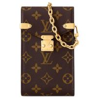 Louis Vuitton Telefono dėklas MéTis Ruda Monogramos Drobė Moteriški Krepšiai M13572 Basic Set (Bag+Dust Bag)
