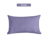 2pc Lightweight Super Gentle Simple Care Microfiber Pillow case 29  L x 19  W Pack of 2 Gentle Comfortable Pillow Covers 48x74cmx2pc violetinė