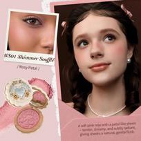 Flower Knows The Sweetie Bear Collection Silk Satin Blush 5g Natural Atural-looking Makeup Cosmetics bronza